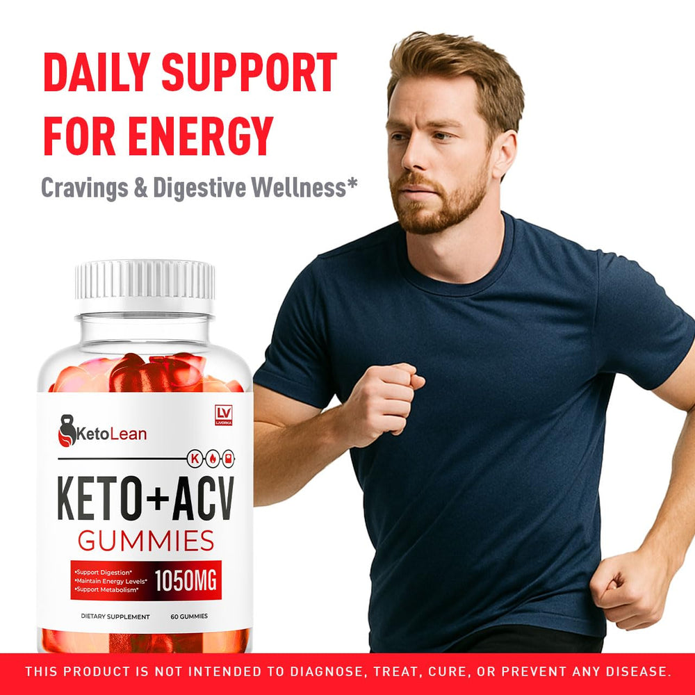 Packshot showing LIVORKA Keto Lean Gummies 2-pack with 120 gummies