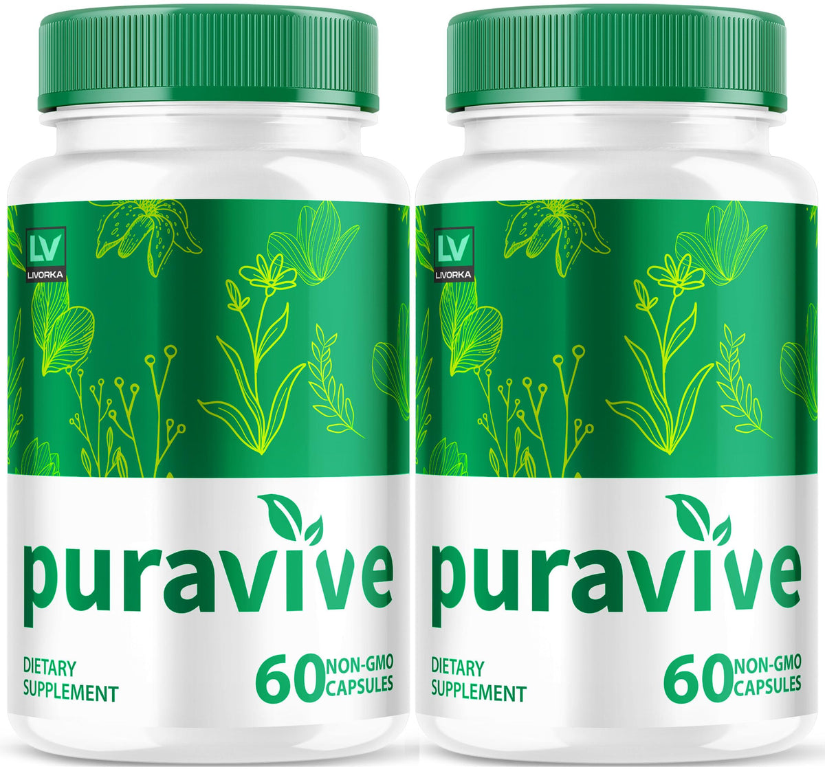 LIVORKA Puravive Exotic Rice Method Dietary Supplement bottle and packaging