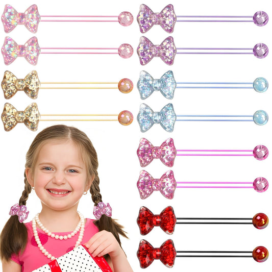 LIYAZHIL purple marble ball charm hair ties upgrade daily hairstyles