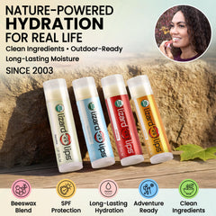 Lizard Lips Four-Flavor Variety Pack image showing versatile lip care options.