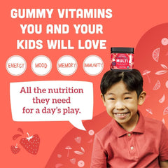 Whole foods vitamins and nutrients label in Llama Naturals gummies