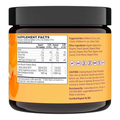 Front view of Llama Naturals Kids Probiotic packaging