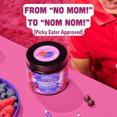 Vegan plant-based kids probiotic gummies