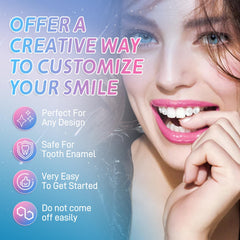 190 crystals and C-shaped lip support