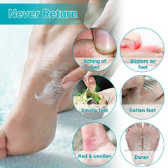 LMNOOP Athletes Foot Cream packaging highlighting value and size.