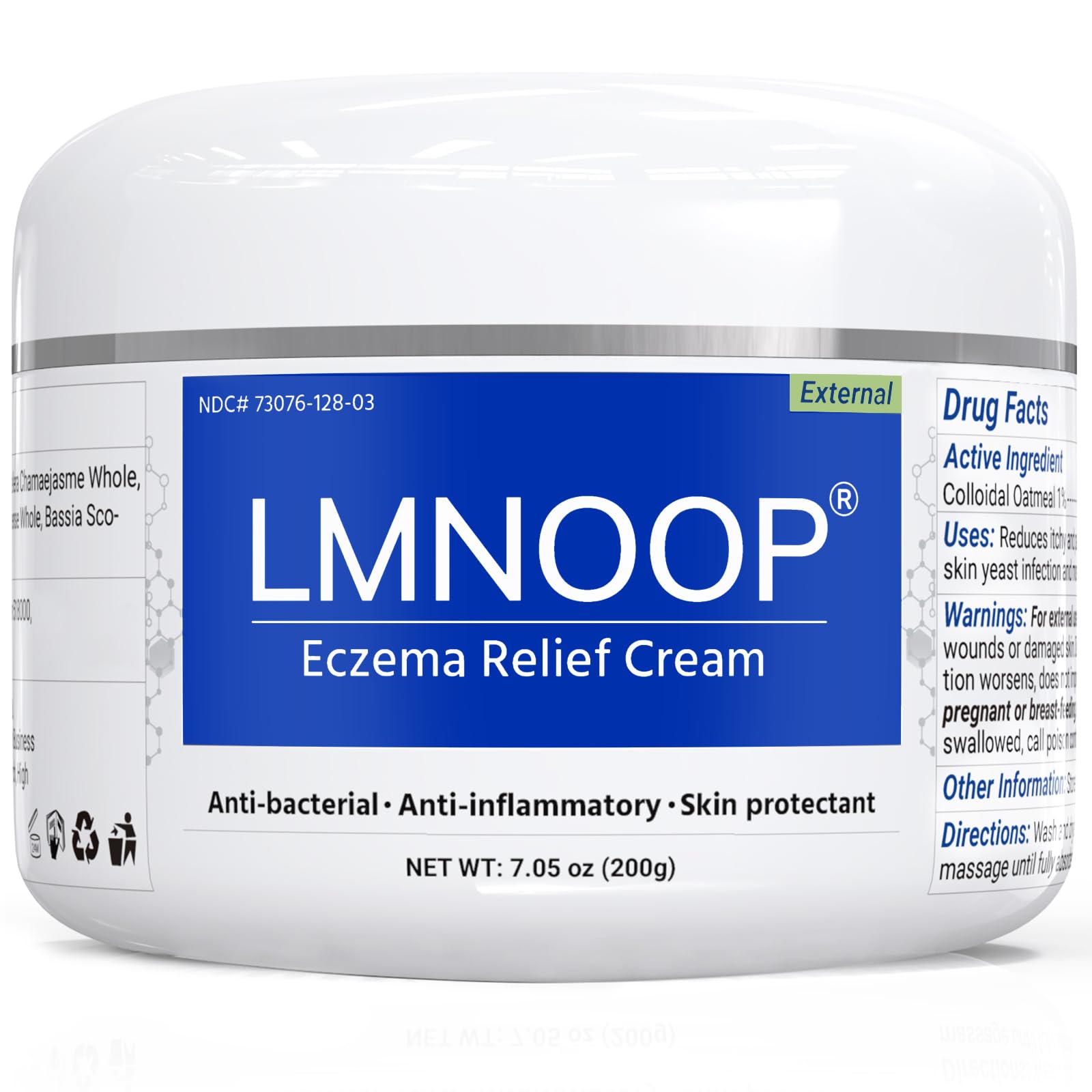 LMNOOP eczema cream routine setup encourages daily moisturizing