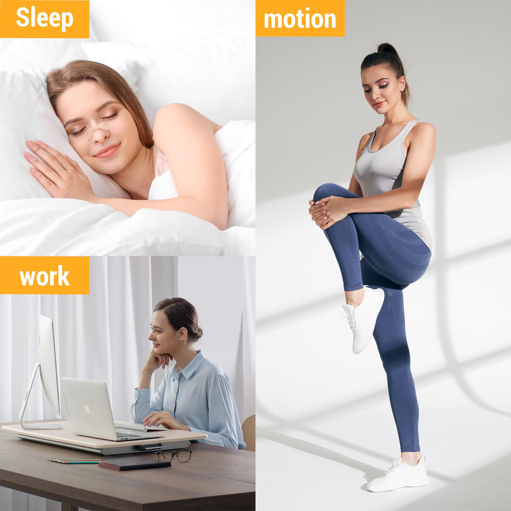 LMOHBJ spring-loaded design widens nasal passages for easier breathing