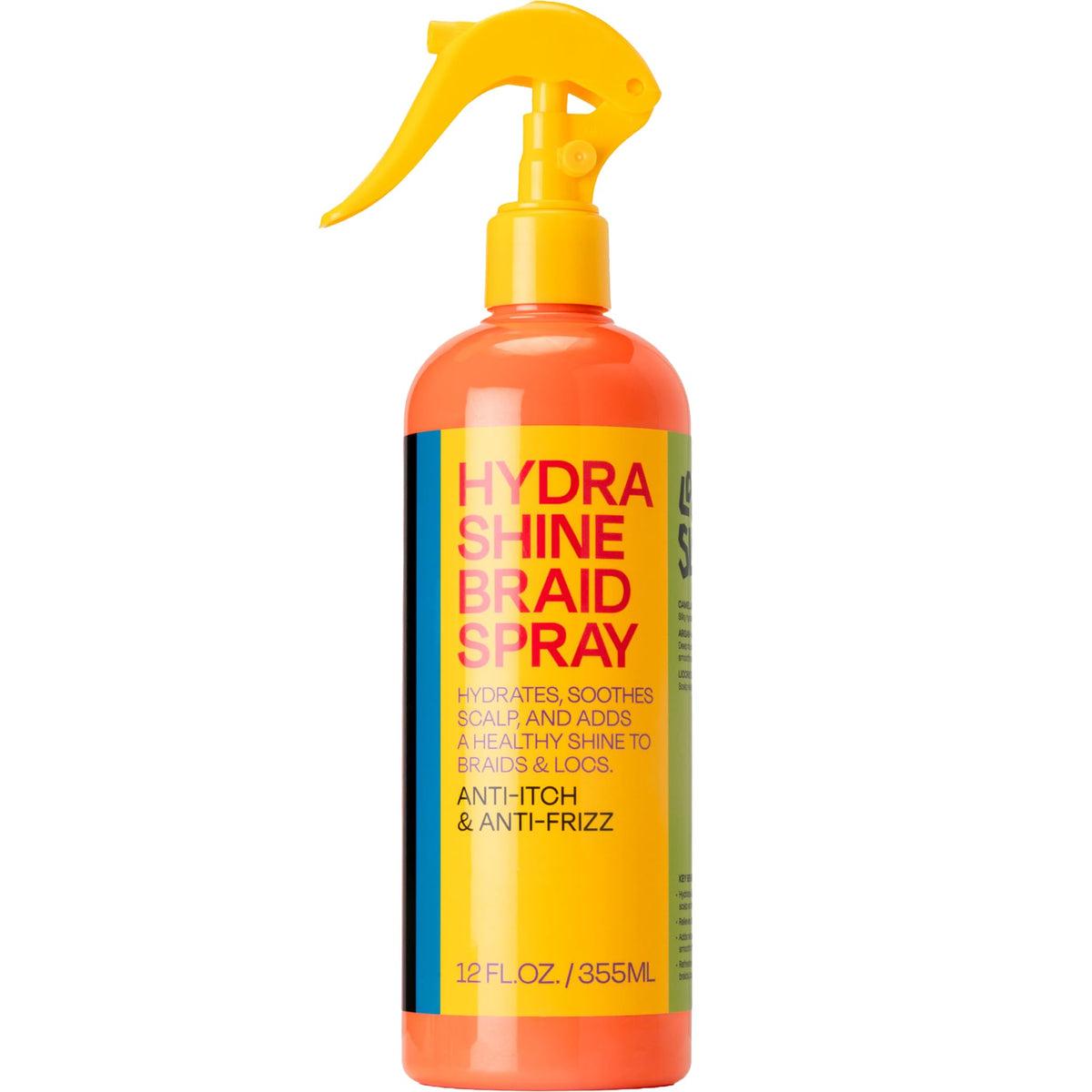 LOCK'N SLEEK Hydra Shine braid spray bottle delivers targeted moisture for braids
