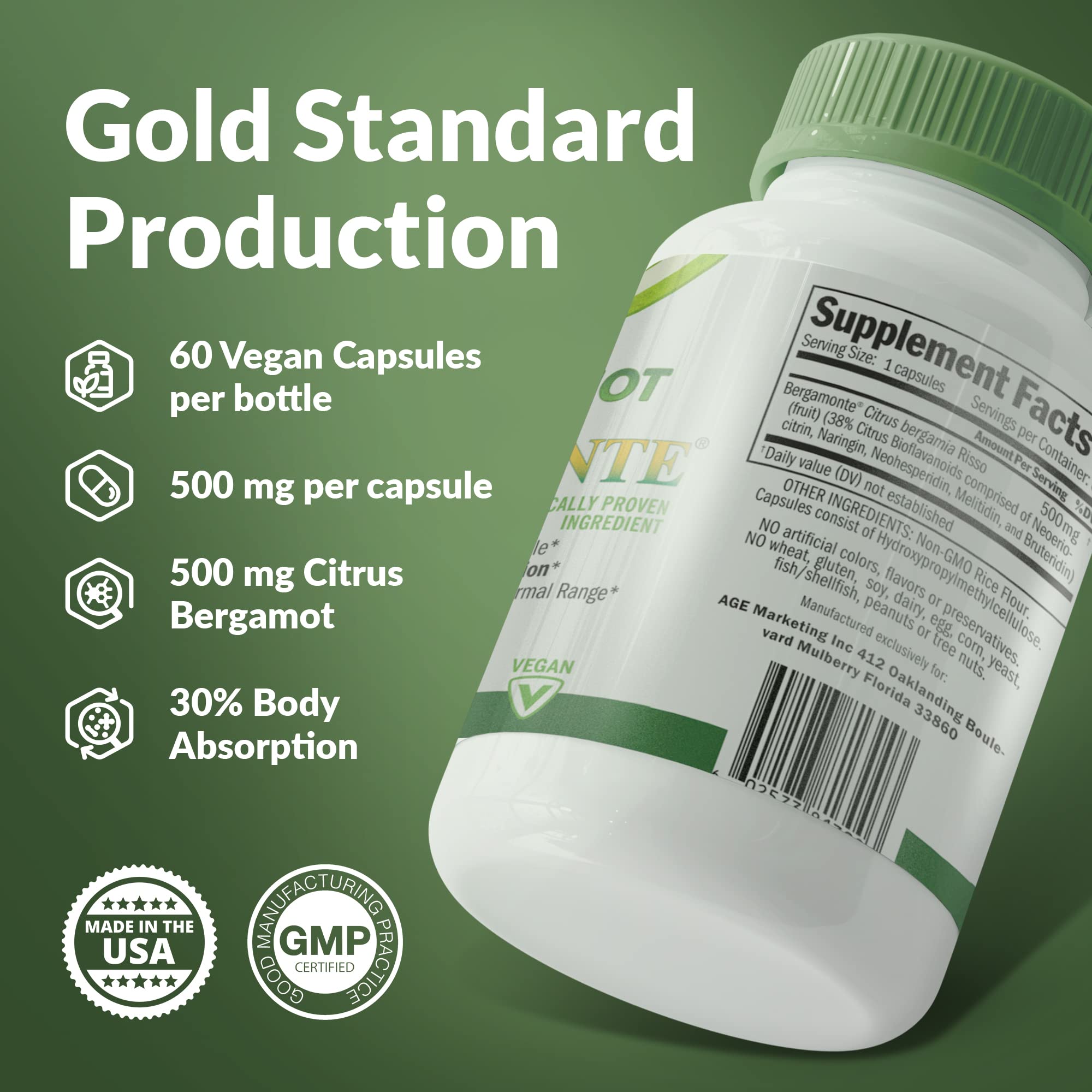 USA-made quality control seal