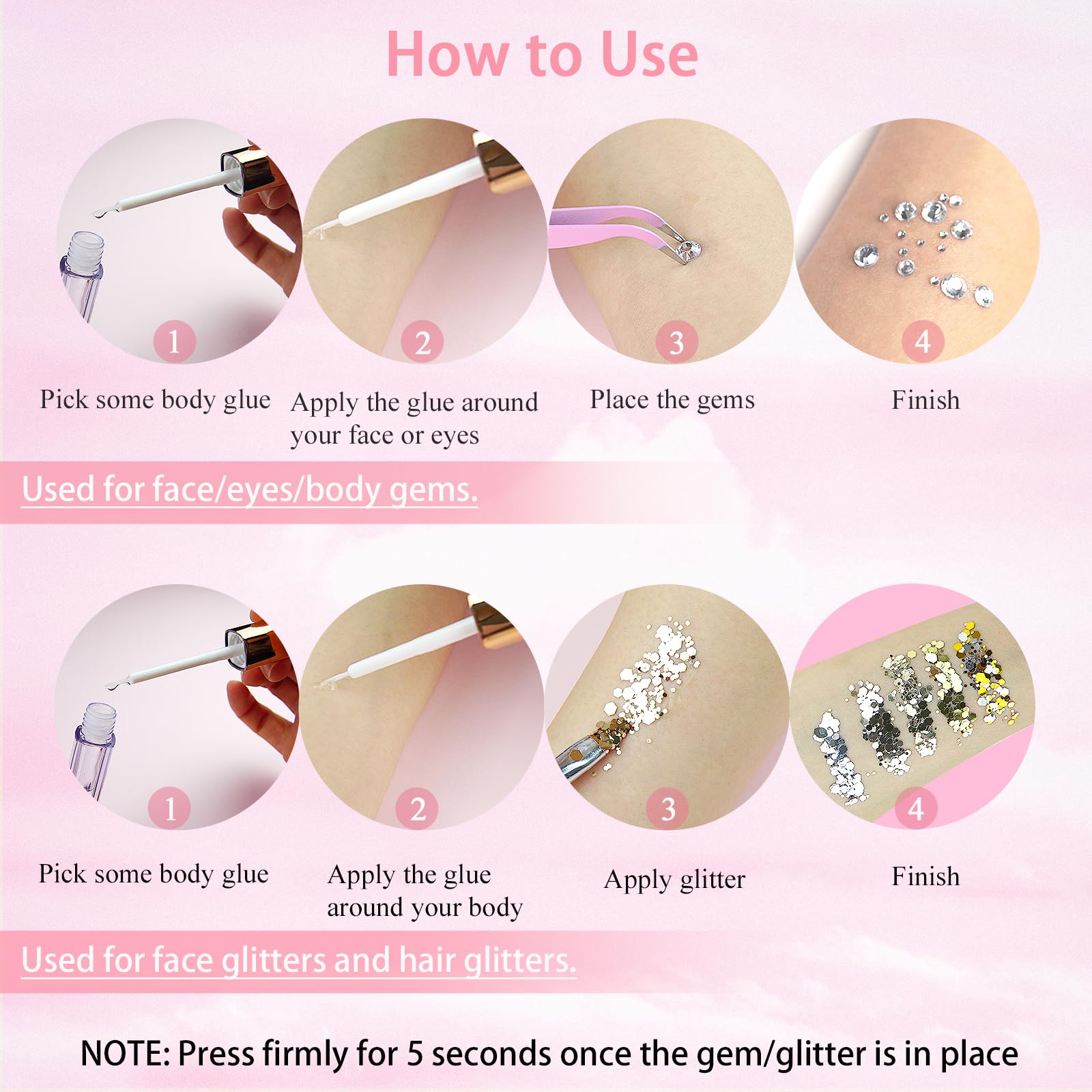 Loikmiup remover brush included enables easy removal.