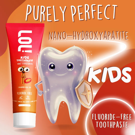 Nano hydroxyapatite remineralization toothpaste tube