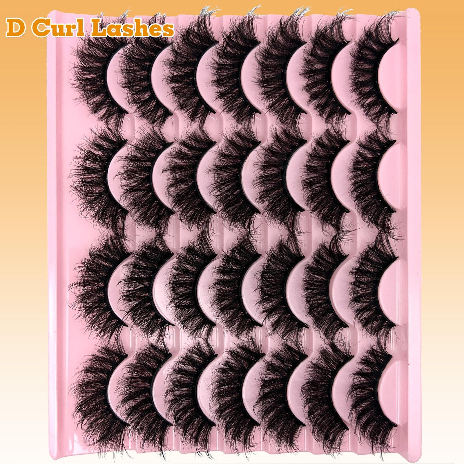 loladook bulk lashes pack M39 for versatile looks