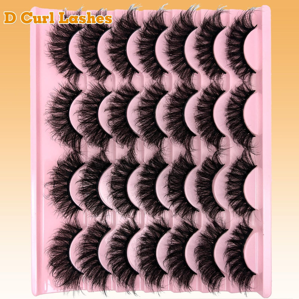loladook bulk lashes pack M39 for versatile looks