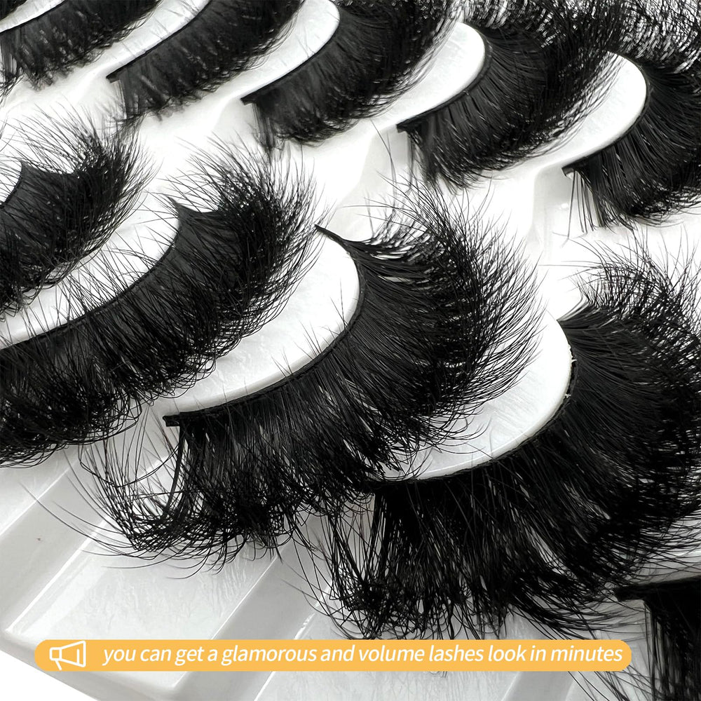 loladook-cat-eye-bulk-lashes 25mm dramatic lift for evening