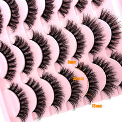 Loladook lightweight soft-band lashes stay comfortable all day