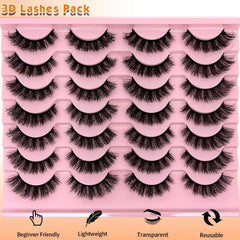 Loladook reusable 14-pairs pack saves time on makeup routines.