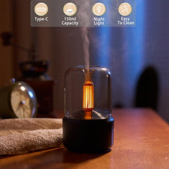Quiet operation and cool mist from LONCIN essential oil diffuser