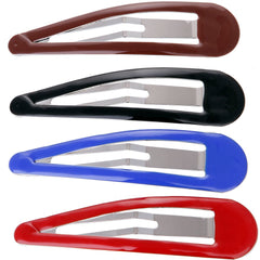 LONEEDY pack of 10 large snapping clips, assembly view for thick hair management.