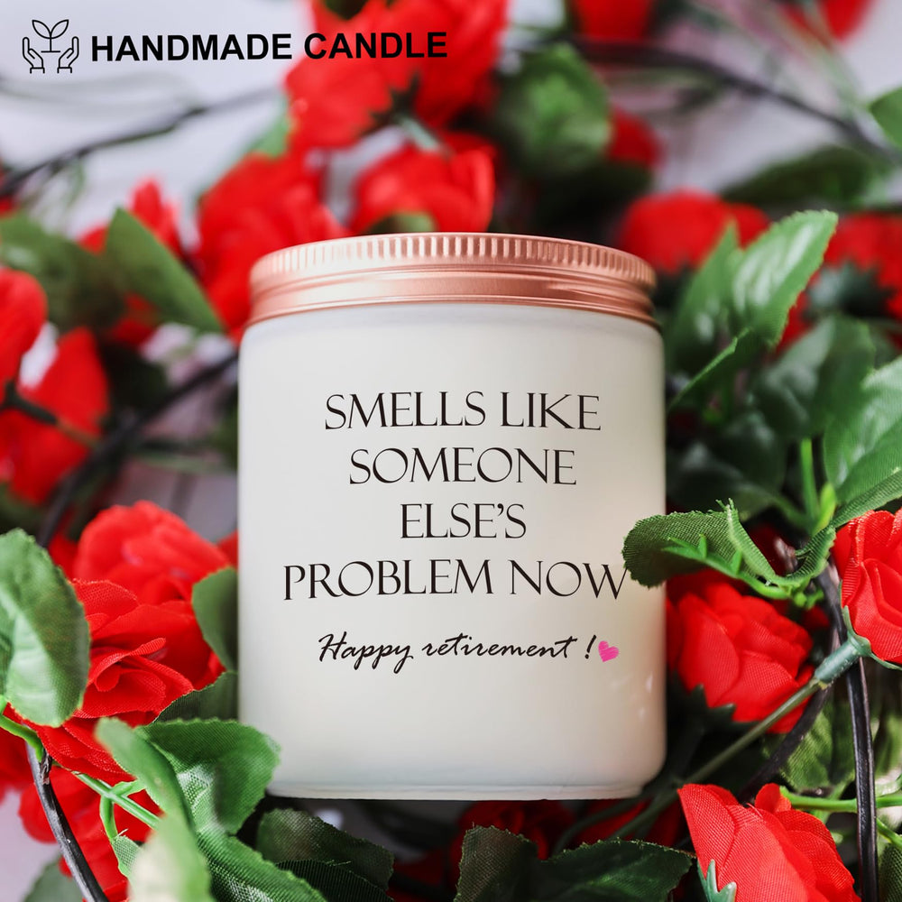 Candle with long burn time of 50+ hours.
