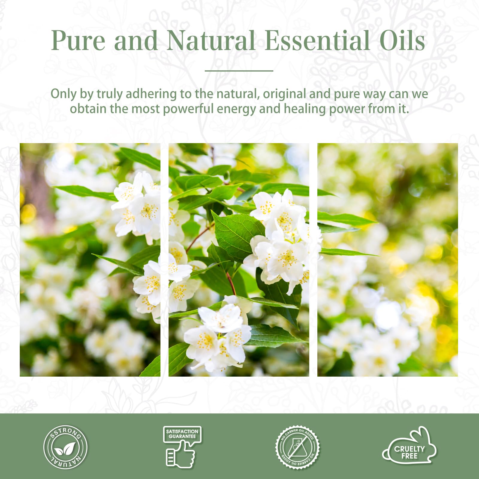 Long lasting jasmine fragrance