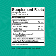 Long-chain polysaccharides for daily immune support