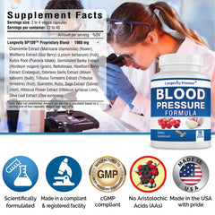 Capsules of Longevity Blood Pressure Formula