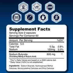Ingredients panel showing naturally sourced components