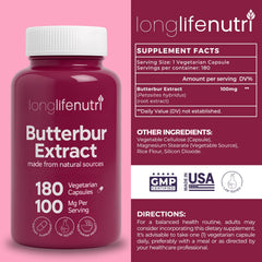 Butterbur extract powder used for neural calm