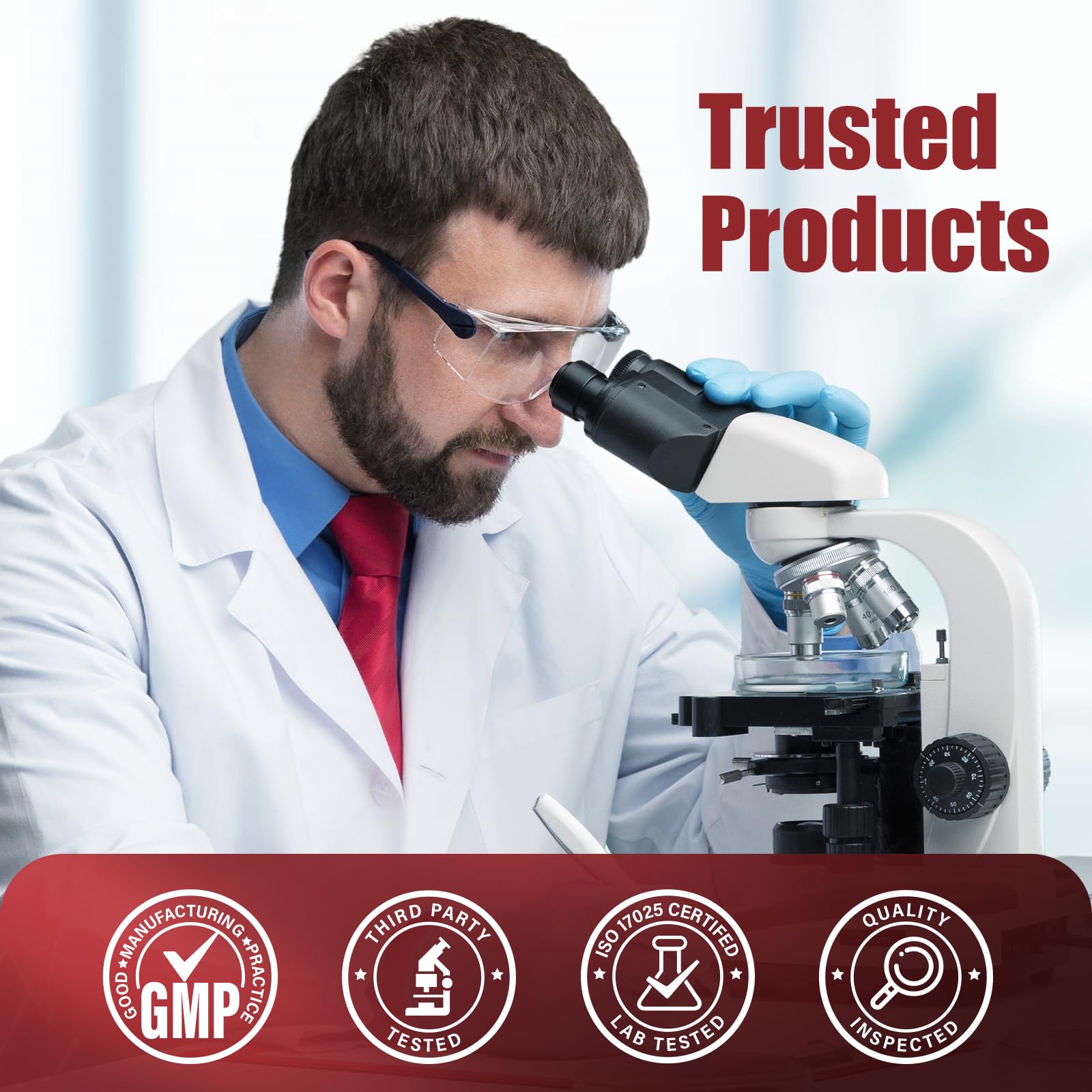 Supplement facts on Lookatool bottle