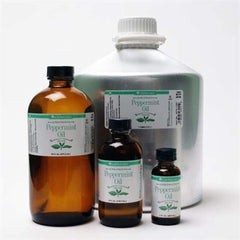 LorAnn Peppermint Oil dropper closeup showing potency for sparing flavoring and aroma blends.