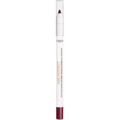 L'Oreal Paris Age Perfect Anti-Feathering Lip Liner demonstrates transfer-free wear for longer-lasting color.