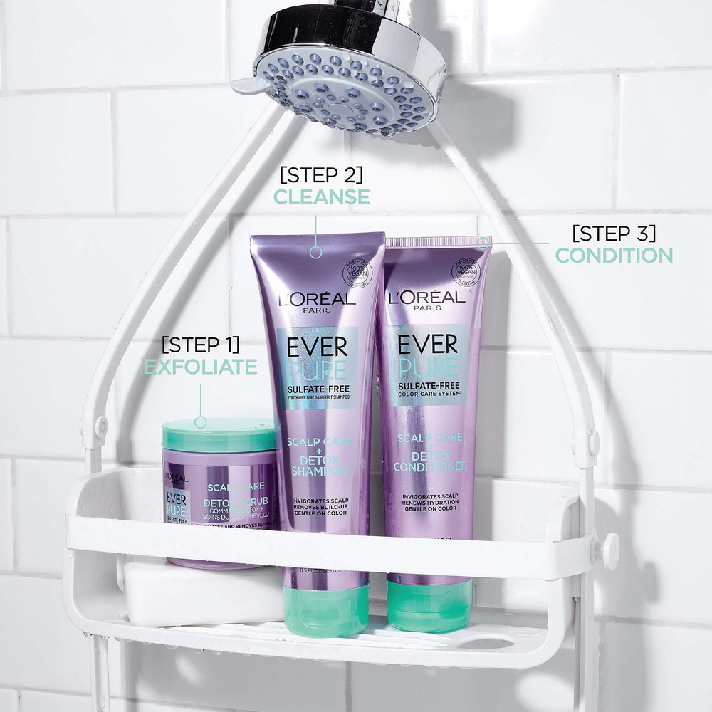 L'Oreal Paris EverPure bottle front view for brand identity