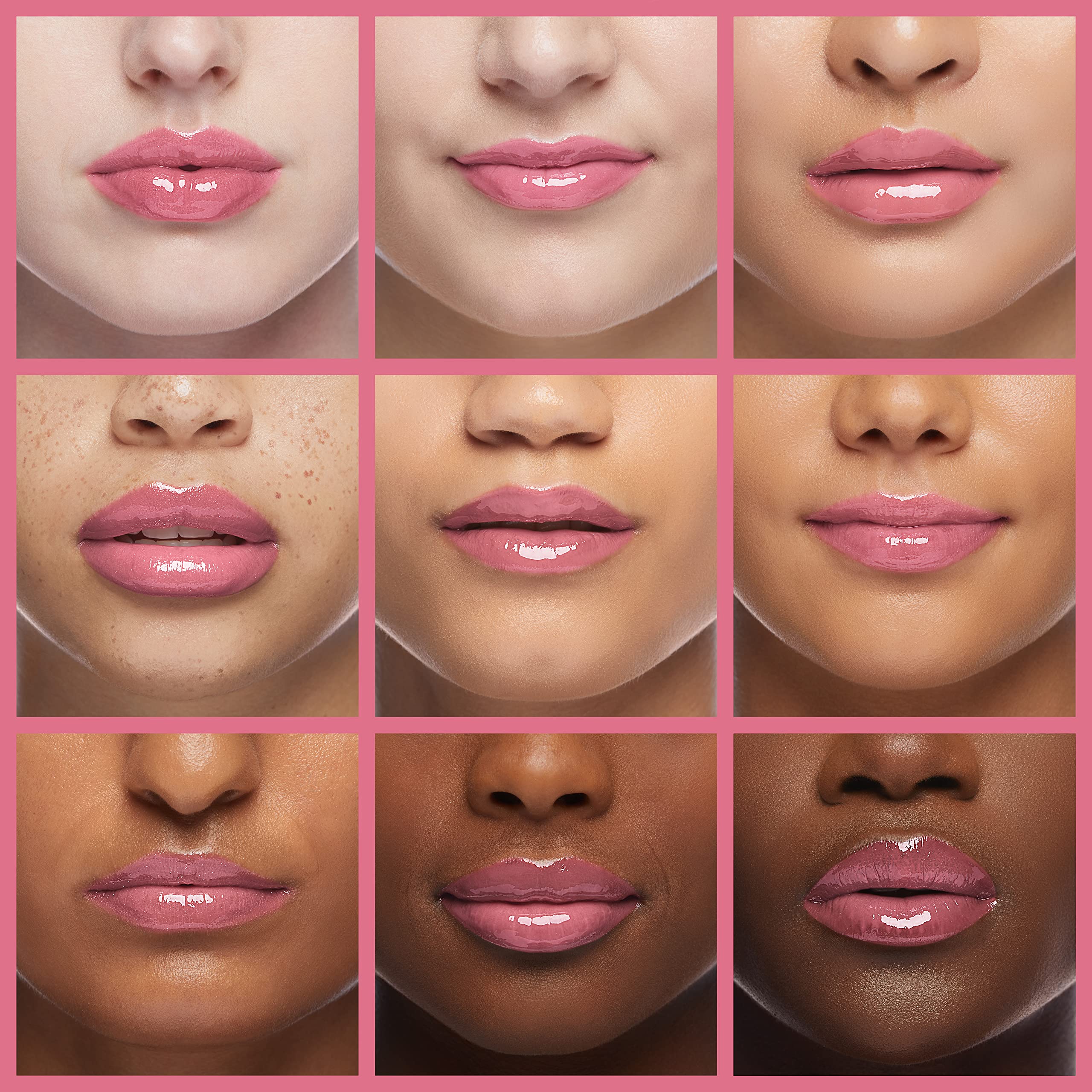 L'Oreal Paris Infallible Pro Gloss Plump packaging highlights hyaluronic acid for hydration.
