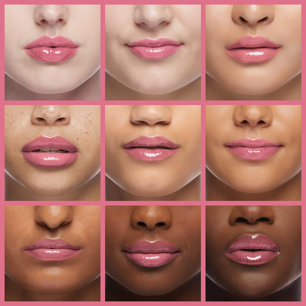 L'Oreal Paris Infallible Pro Gloss Plump packaging highlights hyaluronic acid for hydration.