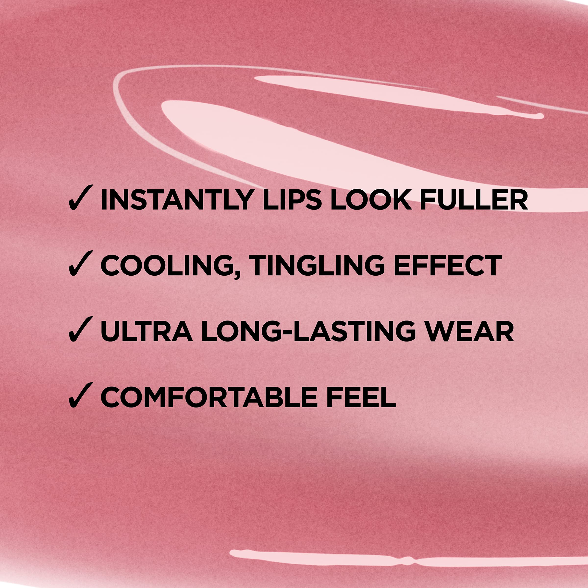 L'Oreal Paris Infallible Pro Gloss Plump lips with a soft, flexible applicator for sculpting.