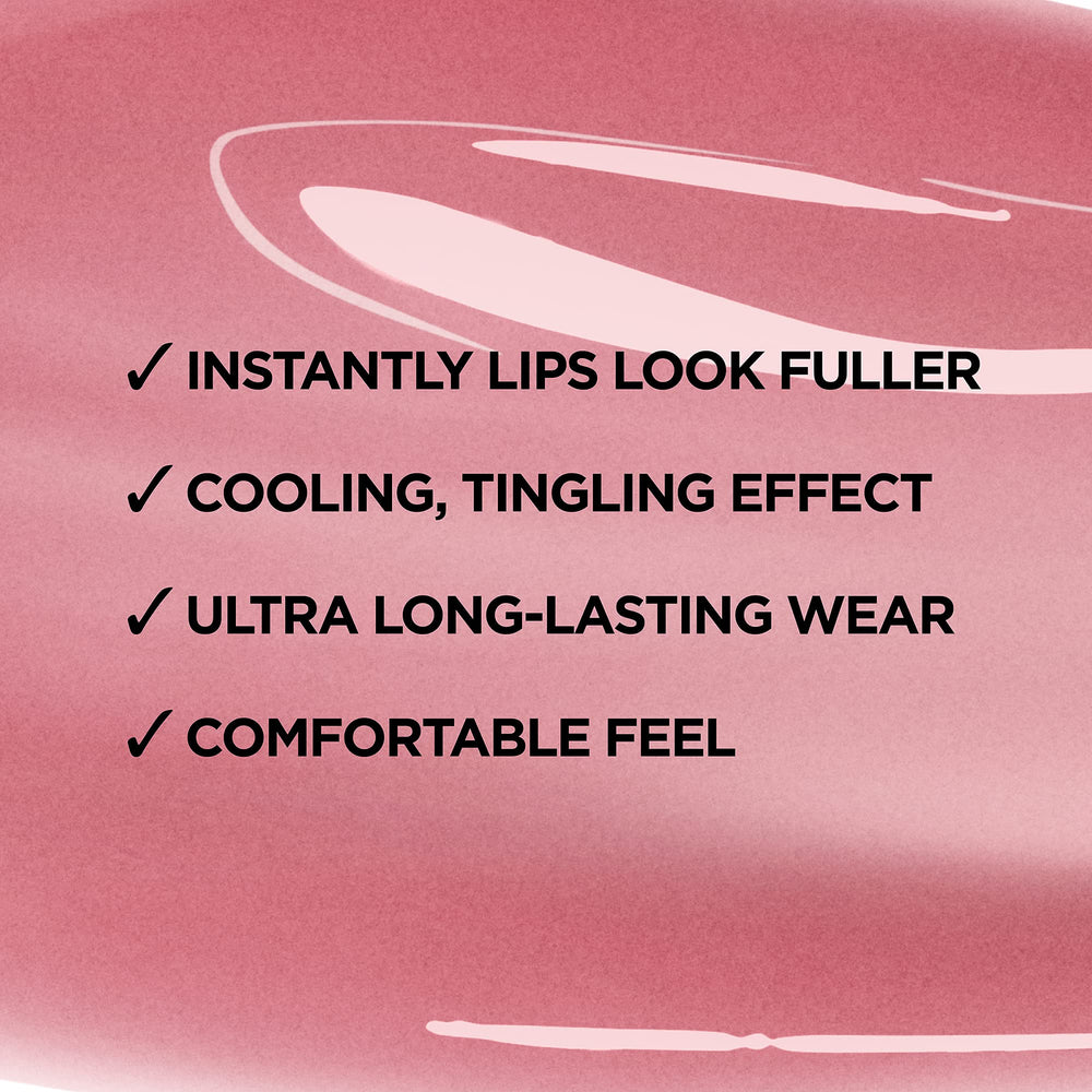 L'Oreal Paris Infallible Pro Gloss Plump gloss provides non-sticky finish and comfort.