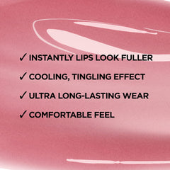 L'Oreal Paris Infallible Pro Gloss Plump gloss provides non-sticky finish and comfort.
