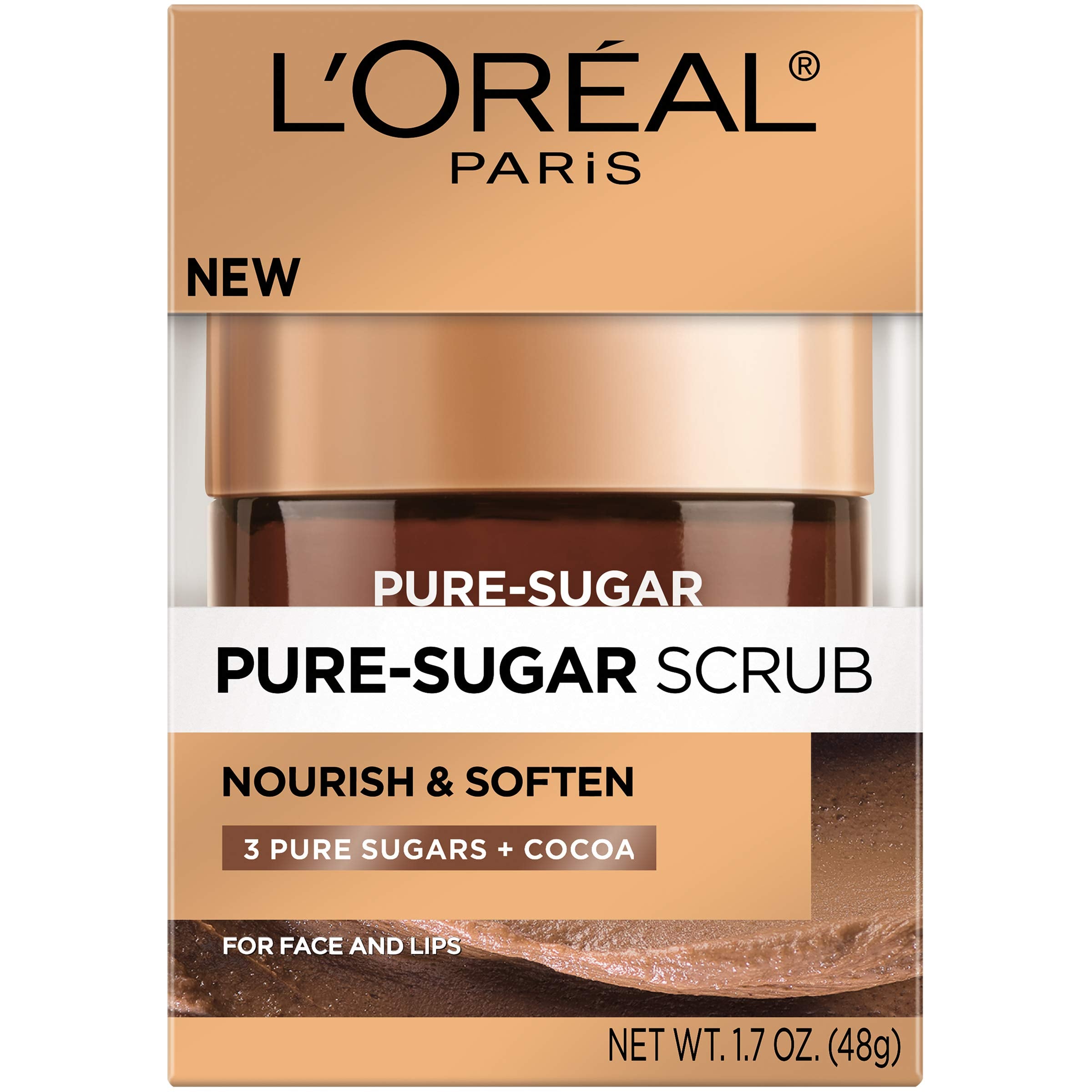 L’Oréal Paris Pure Sugar Scrub – grains de sucre pour une exfoliation efficace