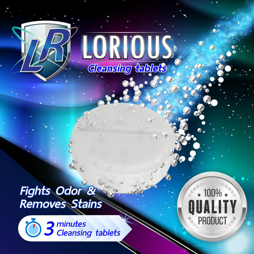 Individually wrapped cleaning tablets