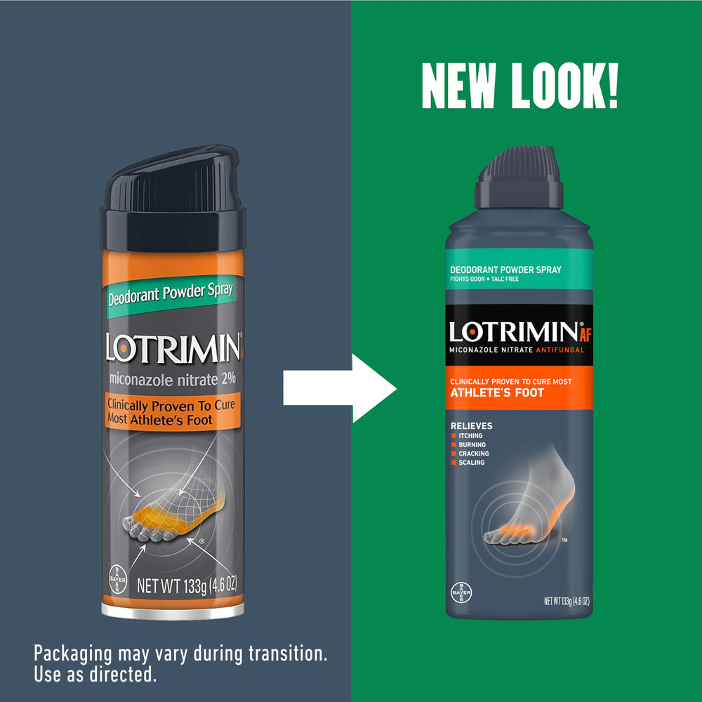 Lotrimin AF spray nozzle for precise, mess-free application