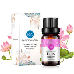 Room ambiance with lotus scent from a diffuser