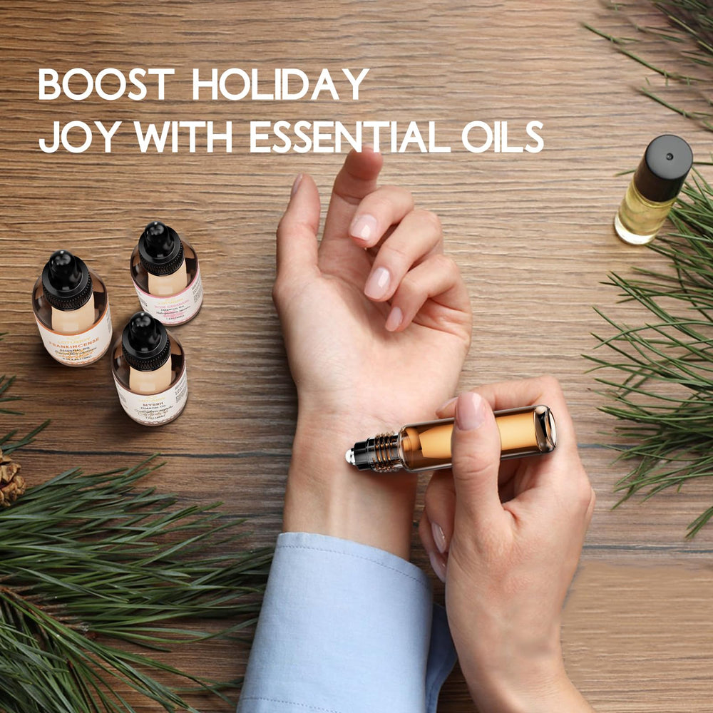 LotusJoy balsam fir essential oil dropper
