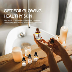 Massage blend using balsam fir essential oil with carrier oil