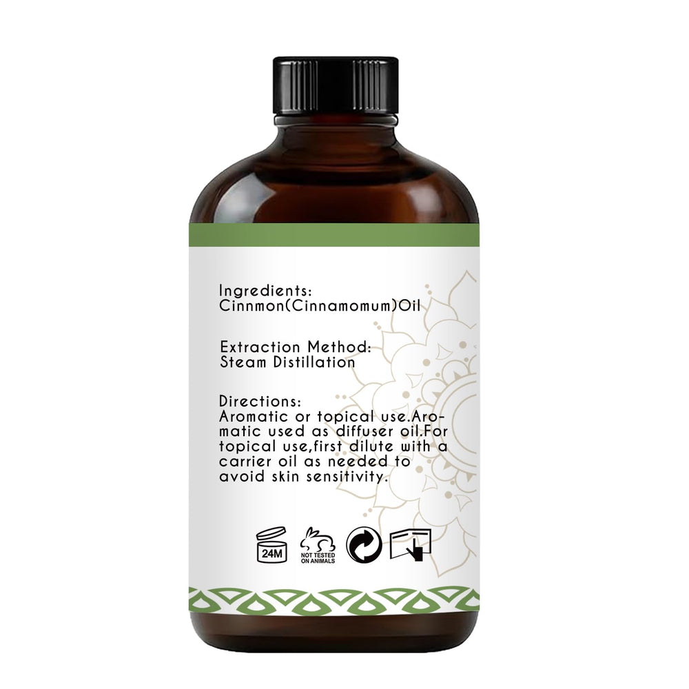 Cinnamon leaf essential oil used in a diffuser