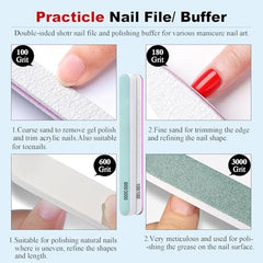 LOUINSTIC travel-friendly kit fits in bag for on-the-go polish removal.