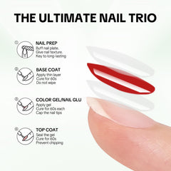Love Easy Top Coat beginner-friendly application with wide brush.