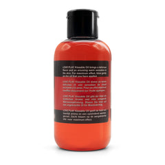 Applied oil on skin showing warming sensation