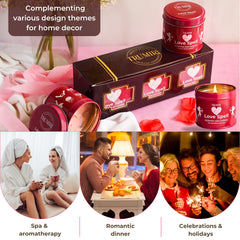 Valentine gift idea: Love Spell scented candles