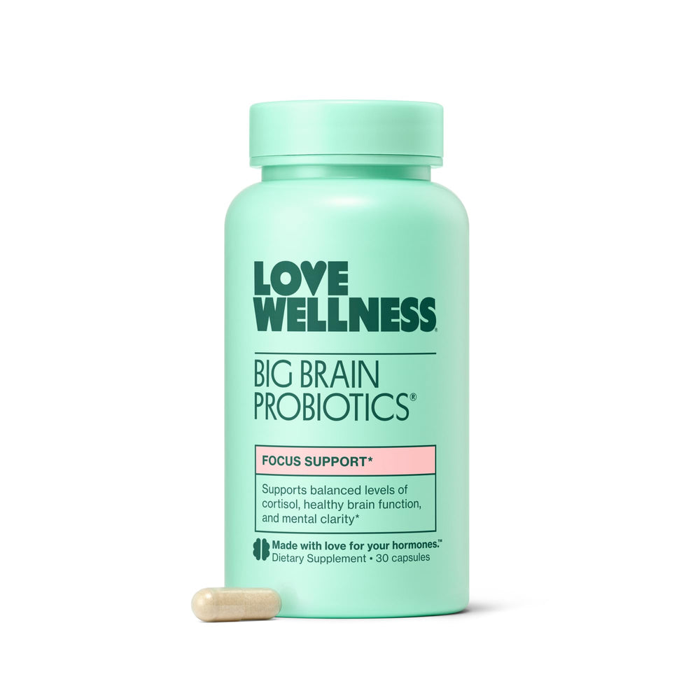 Bottle of Love Wellness Big Brain Probiotics