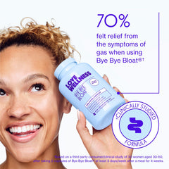 Serving after meal usage demonstrates flexible intake for Bye Bye Bloat.